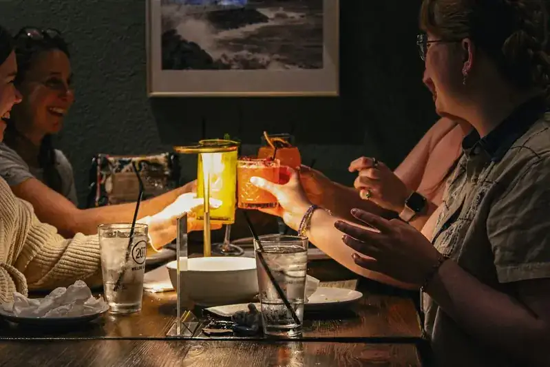 Guests enjoying dinner and drinks at 20Twenty Restaurant & Bar in Willow Glen